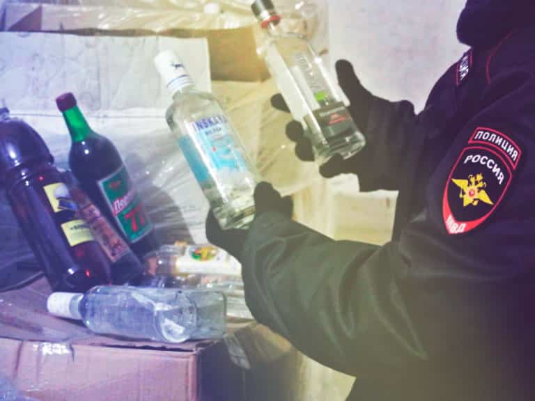 Полиция алкоголь