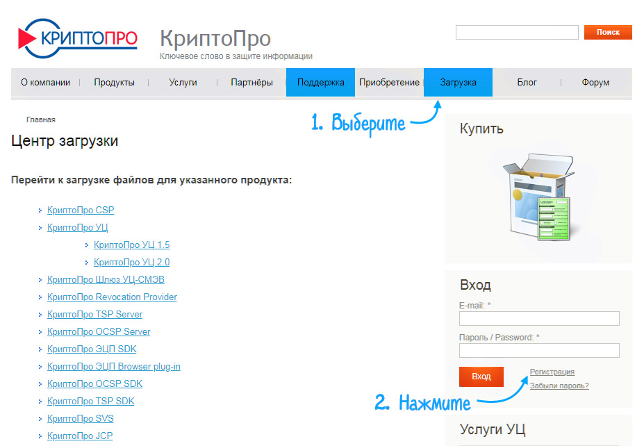 Система управления бизнес-процессами ELMA4 и проект "Криптопро