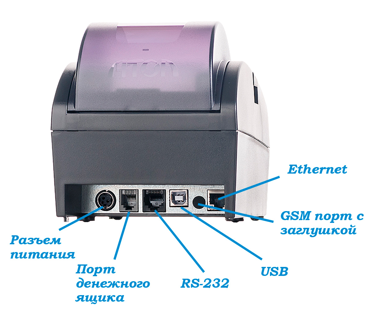 Атол 55Ф интерфейсы