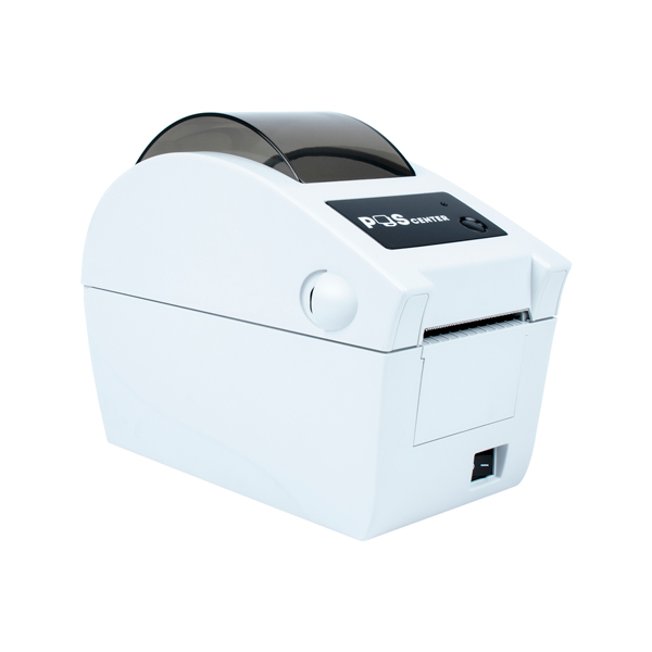 Принтер этикеток POScenter PC-56 (прямая термопечать; 203 dpi; 2″; 152 мм/сек; 64MB/4 MB; USB, Ethernet), серый